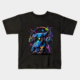 Geometric Dreamscape Kids T-Shirt